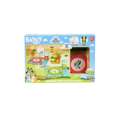 Shopkins 8th Wonder Bluey Wooden Dine with Bluey