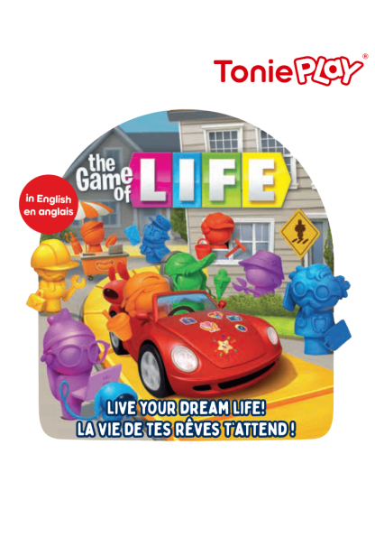 Tonies Tonieplay The Game of LIFE Game & Controller